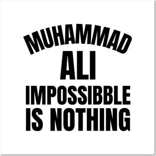 muhammad ali quote Posters and Art